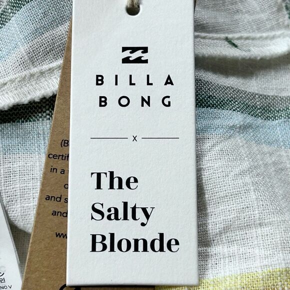 Billabong X The Salty Blonde Sunny Stripes Slip Dress - Picture 11 of 14